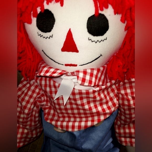 Vintage Raggedy Ann Andy Doll - Large approx 3 feet tall Vintage - Picture 7 of 8